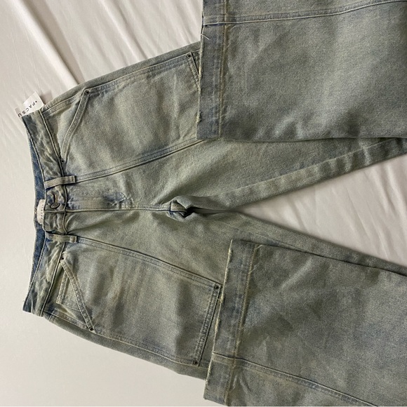 PacSun Light Blue Low Rise Casey Baggy Denim Jeans - Picture 5 of 7